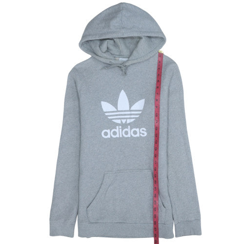 Womens UK Size S adidas Grey Pullover Hoodie