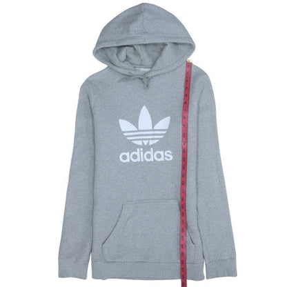 Womens UK Size S adidas Grey Pullover Hoodie