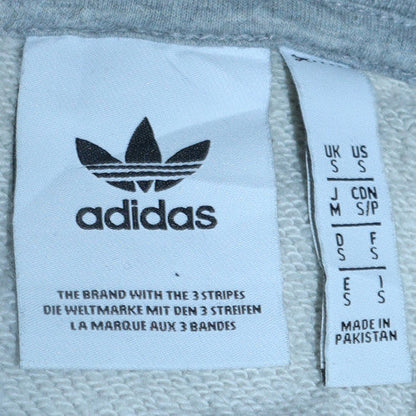 Womens UK Size S adidas Grey Pullover Hoodie
