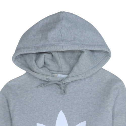 Womens UK Size S adidas Grey Pullover Hoodie
