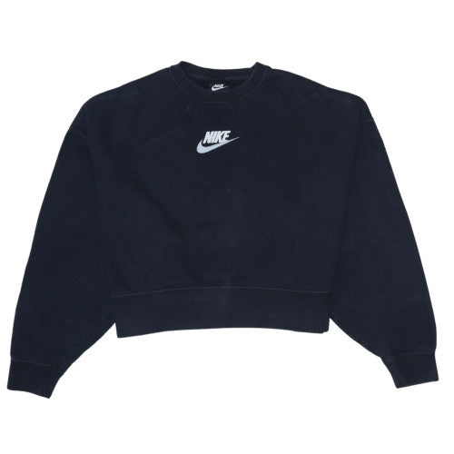 Womens UK Size XS Nike Black Pullover Sweatshirt