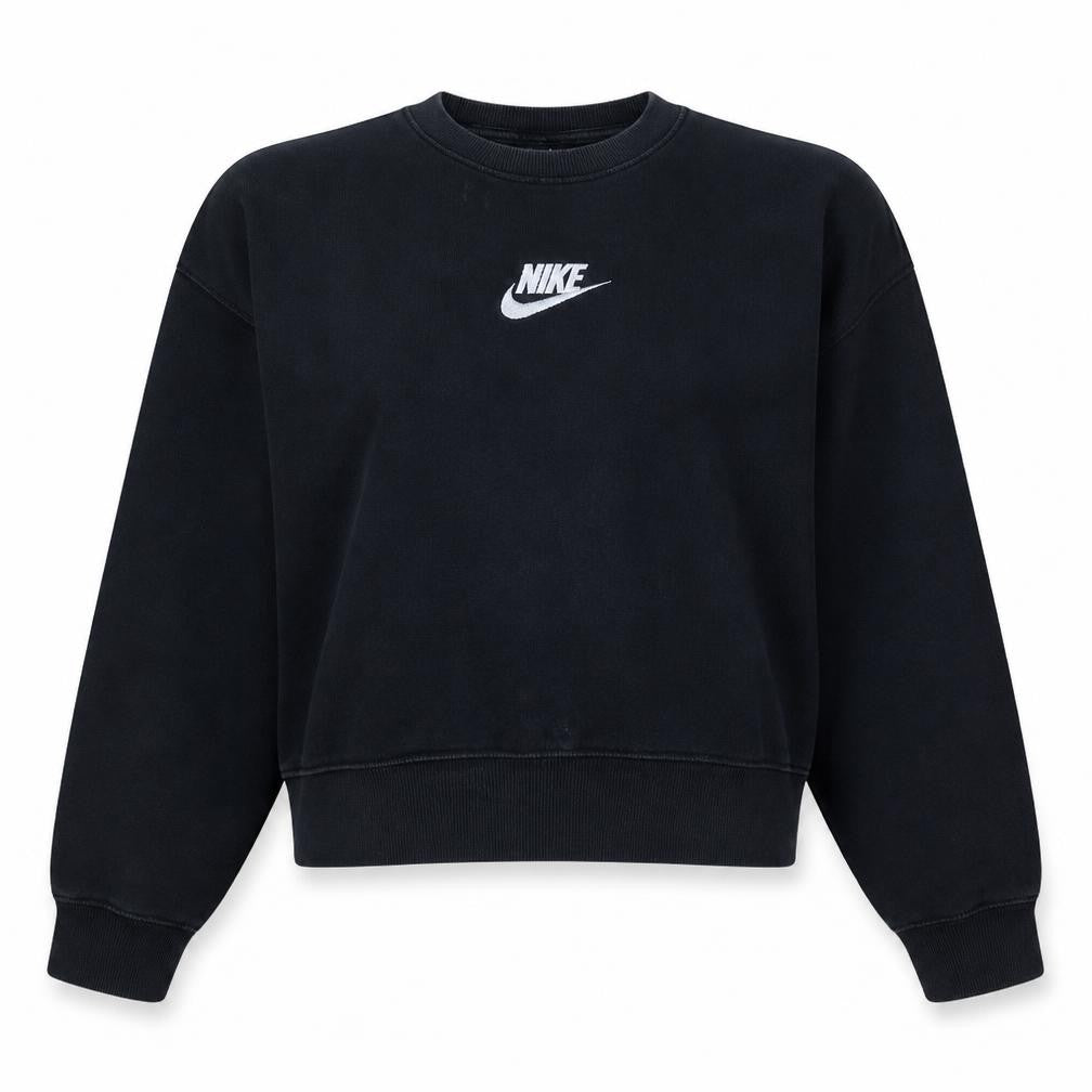 Womens UK Size XS Nike Black Pullover Sweatshirt