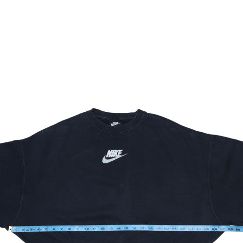 Womens UK Size XS Nike Black Pullover Sweatshirt