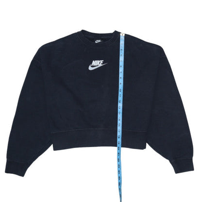 Womens UK Size XS Nike Black Pullover Sweatshirt