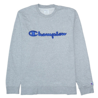Mens UK Size XL Champion Grey Pullover Sweatshirt