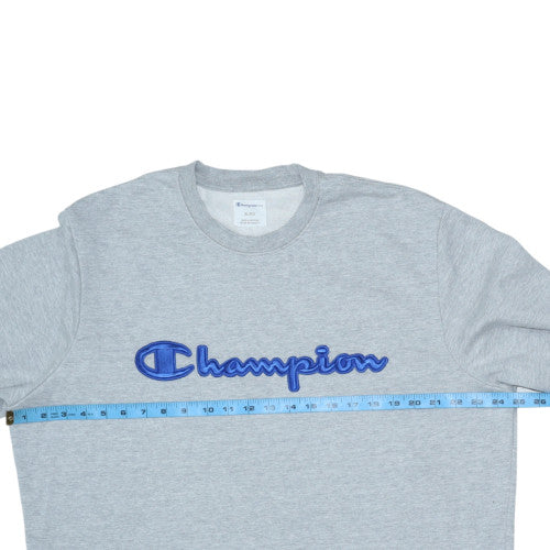 Mens UK Size XL Champion Grey Pullover Sweatshirt