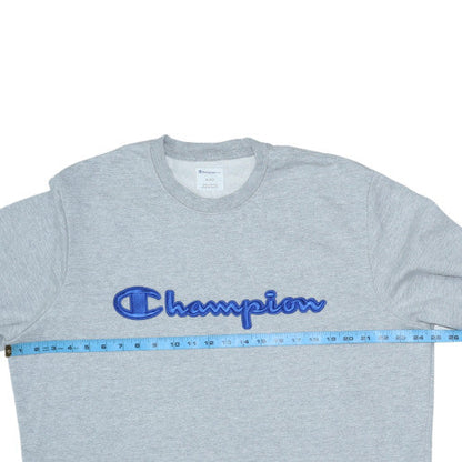 Mens UK Size XL Champion Grey Pullover Sweatshirt