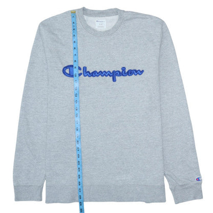 Mens UK Size XL Champion Grey Pullover Sweatshirt