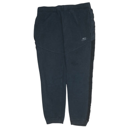 Mens UK Size M Nike Regular Fit Jogger Black Trousers