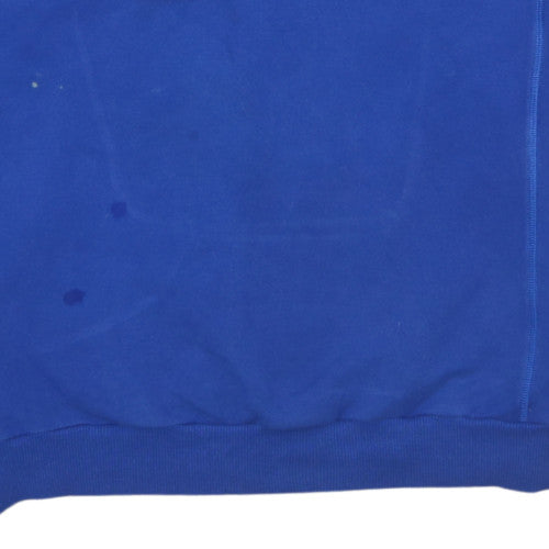 Mens UK Size XL adidas Blue Pullover Sweatshirt
