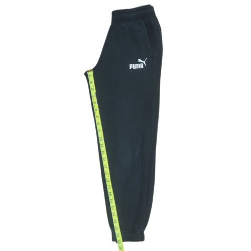 Boys UK Size 6 Years PUMA Regular Fit Jogger Black Trousers