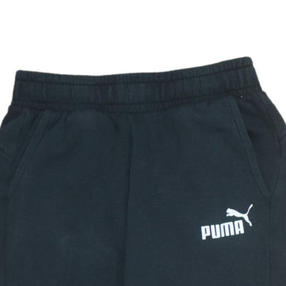 Boys UK Size 6 Years PUMA Regular Fit Jogger Black Trousers