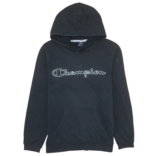 Mens UK Size S Champion Black Pullover Hoodie