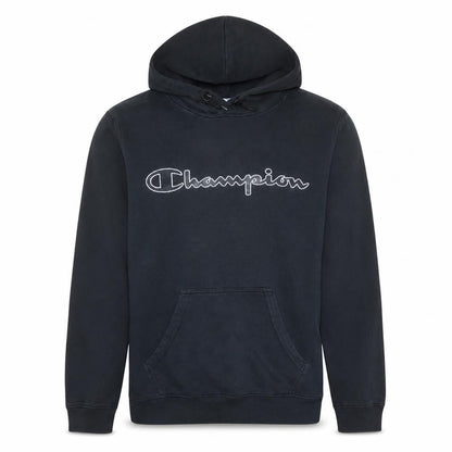 Mens UK Size S Champion Black Pullover Hoodie