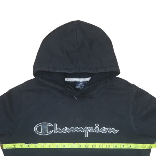 Mens UK Size S Champion Black Pullover Hoodie