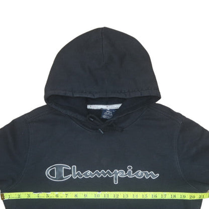 Mens UK Size S Champion Black Pullover Hoodie