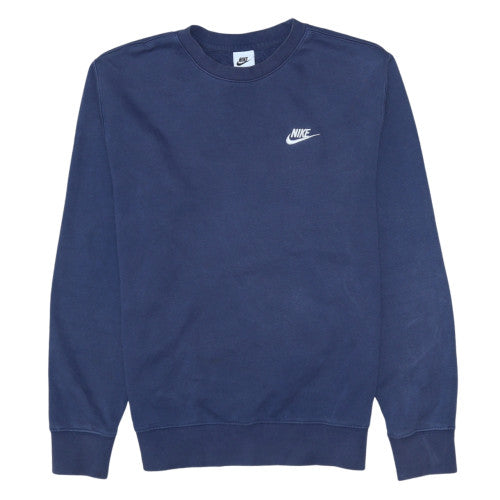 Mens UK Size S Nike Blue Pullover Sweatshirt