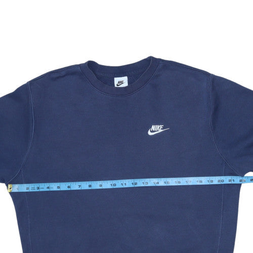 Mens UK Size S Nike Blue Pullover Sweatshirt