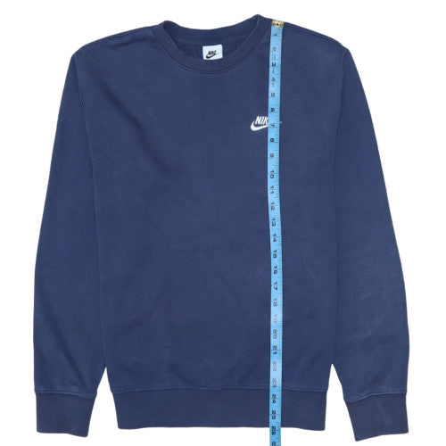 Mens UK Size S Nike Blue Pullover Sweatshirt