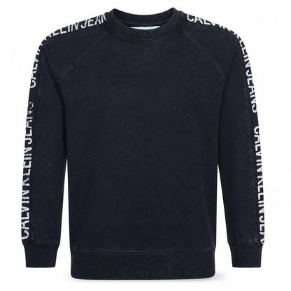 Mens UK Size S Calvin Klein Jeans Black Pullover Sweatshirt