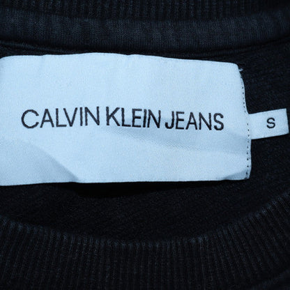 Mens UK Size S Calvin Klein Jeans Black Pullover Sweatshirt