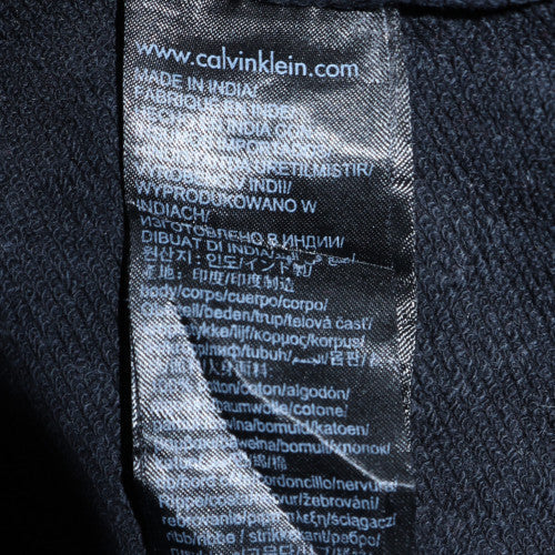 Mens UK Size S Calvin Klein Jeans Black Pullover Sweatshirt