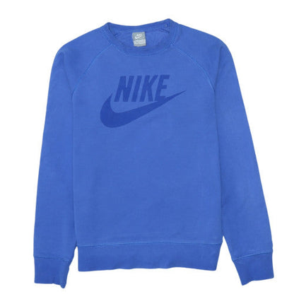 Mens UK Size S Nike Blue Pullover Sweatshirt
