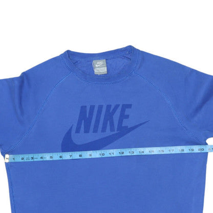 Mens UK Size S Nike Blue Pullover Sweatshirt
