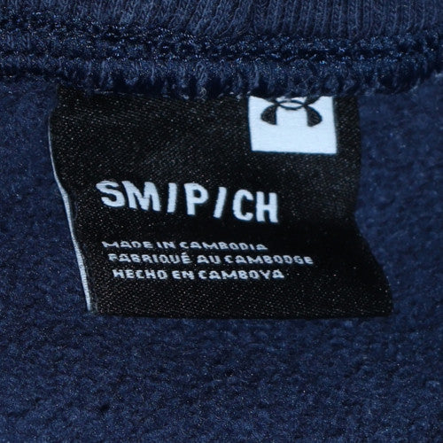 Mens UK Size S Under armour Regular Fit Jogger Blue Trousers
