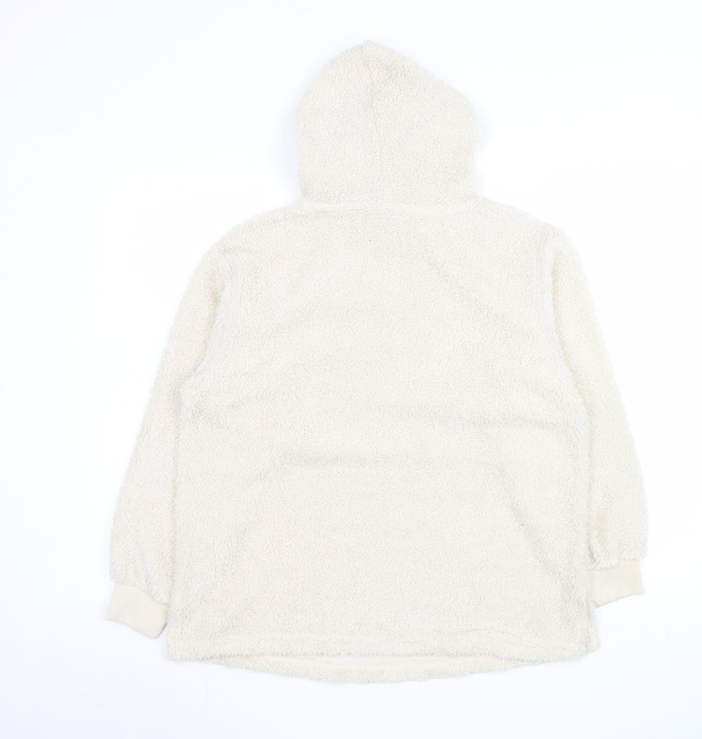 Womens UK Size 8 ASOS DESIGN Beige Pullover Hoodie