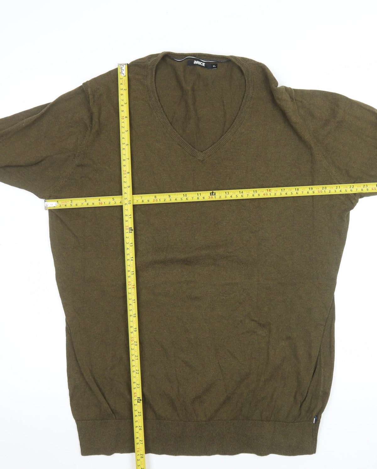 Mens UK Size XL BRICE Green Pullover Jumper