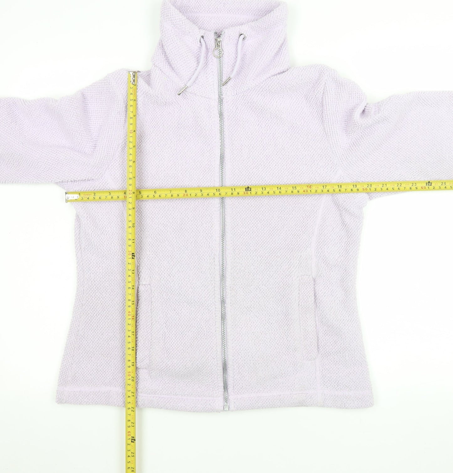 Womens UK Size 14 Regatta Purple Full Zip Sweatshirt