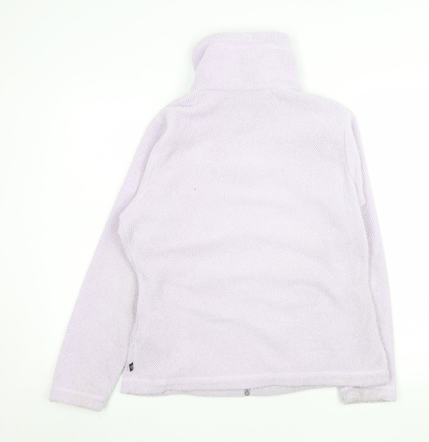 Womens UK Size 14 Regatta Purple Full Zip Sweatshirt
