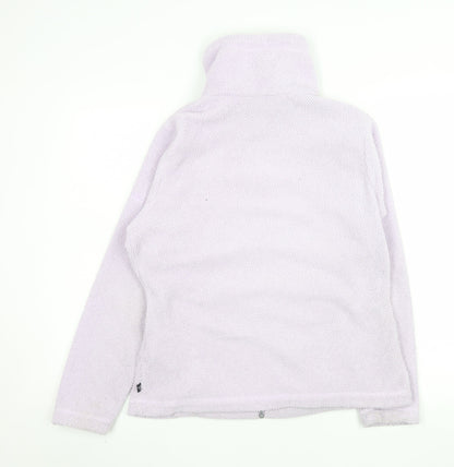 Womens UK Size 14 Regatta Purple Full Zip Sweatshirt