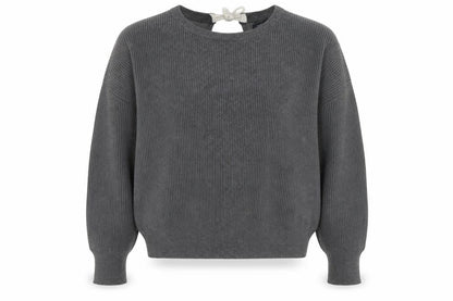 Womens UK Size S Zara Grey Pullover Jumper