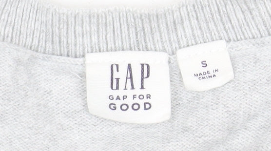 Womens UK Size S Gap Grey Pullover Jumper