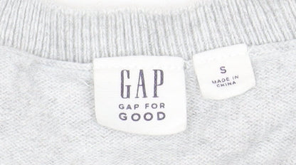 Womens UK Size S Gap Grey Pullover Jumper