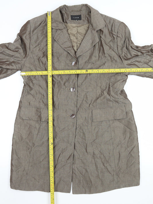 Womens UK Size 16 Linea Regular Beige Blazer
