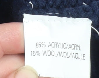 Mens UK Size L Scotch & Soda Blue Pullover Jumper