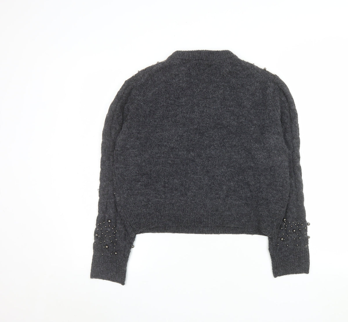 Womens UK Size M Primark Grey Pullover Jumper
