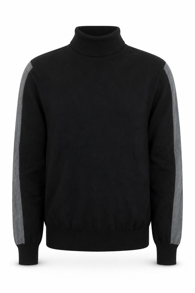 Mens UK Size M Brave Soul Black Pullover Jumper