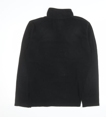 Mens UK Size M McKenzie Black Pullover Sweatshirt