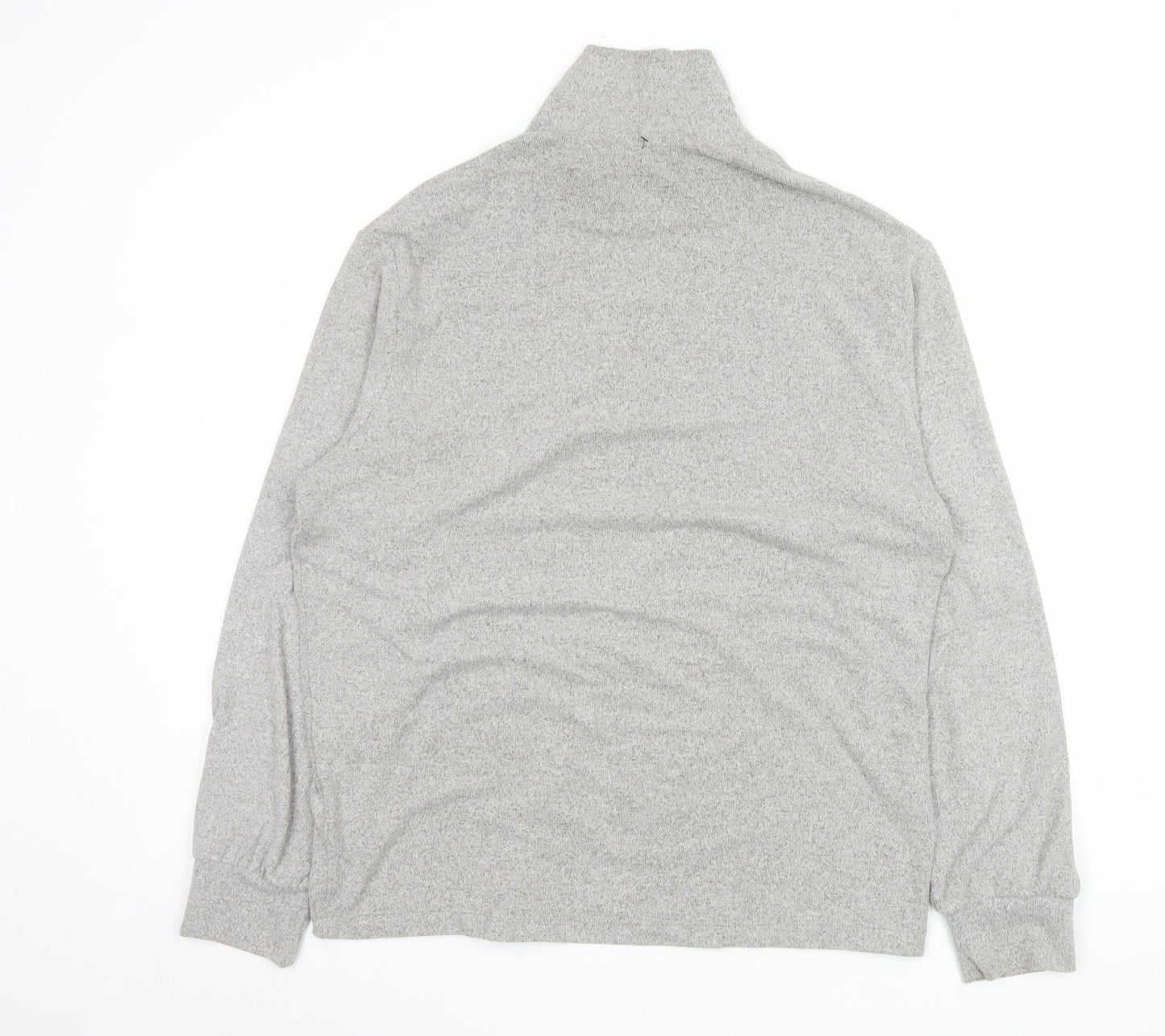 Mens UK Size L Uniqlo Grey Pullover Sweatshirt