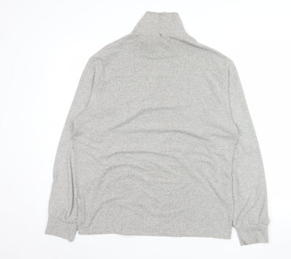 Mens UK Size L Uniqlo Grey Pullover Sweatshirt