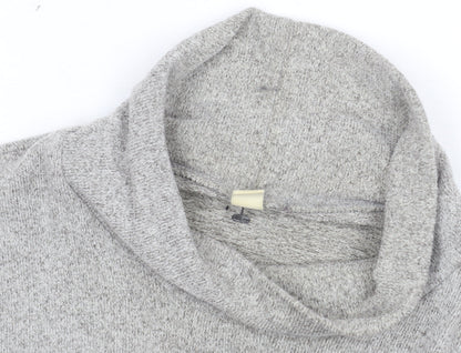 Mens UK Size L Uniqlo Grey Pullover Sweatshirt