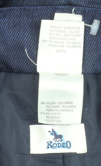 Womens UK Size S Rodeo Regular Fit Snow Pants Blue Trousers