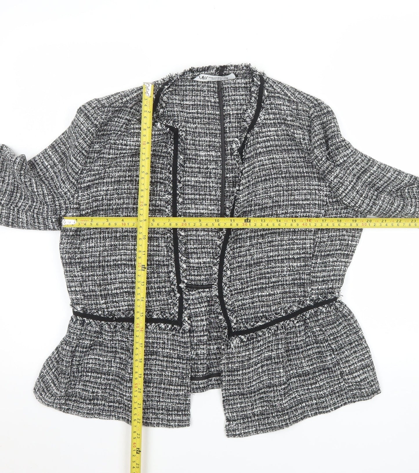 Womens UK Size 12 Zara Regular Grey Blazer