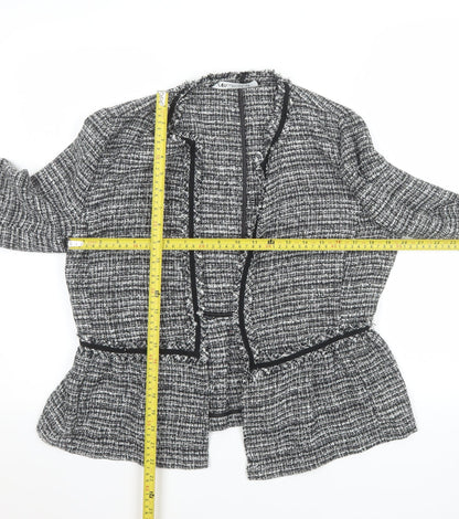 Womens UK Size 12 Zara Regular Grey Blazer