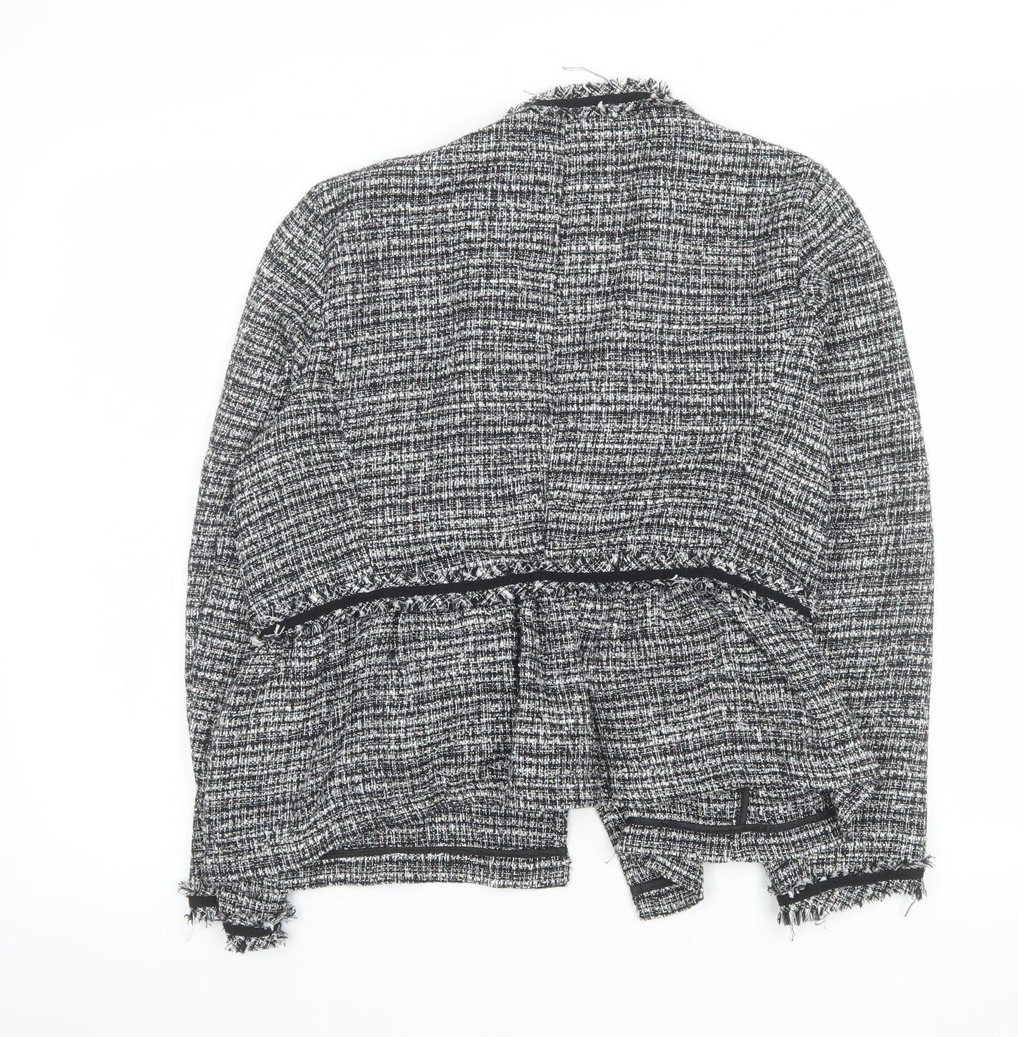 Womens UK Size 12 Zara Regular Grey Blazer