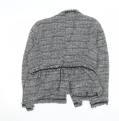 Womens UK Size 12 Zara Regular Grey Blazer